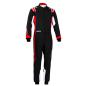 Preview: Sparco Kart Overall THUNDER schwarz-rot Gr. 150